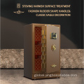 Single Door Safe Box luxury Interior jewelry hidden safe box bank Manufactory